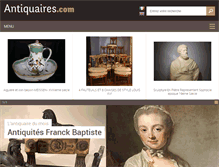 Tablet Screenshot of antiquaires.com
